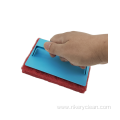 Scrub Pad with Plastic Handle for Kitchen Cleaning